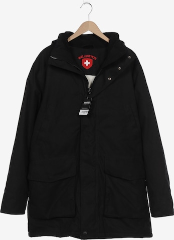 Wellensteyn Mantel XXL in Schwarz: Vorderseite