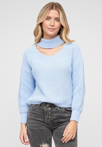 Pull-over Cloud5ive en bleu : devant