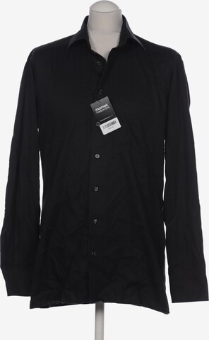 Marvelis Button Up Shirt in M in Black: front
