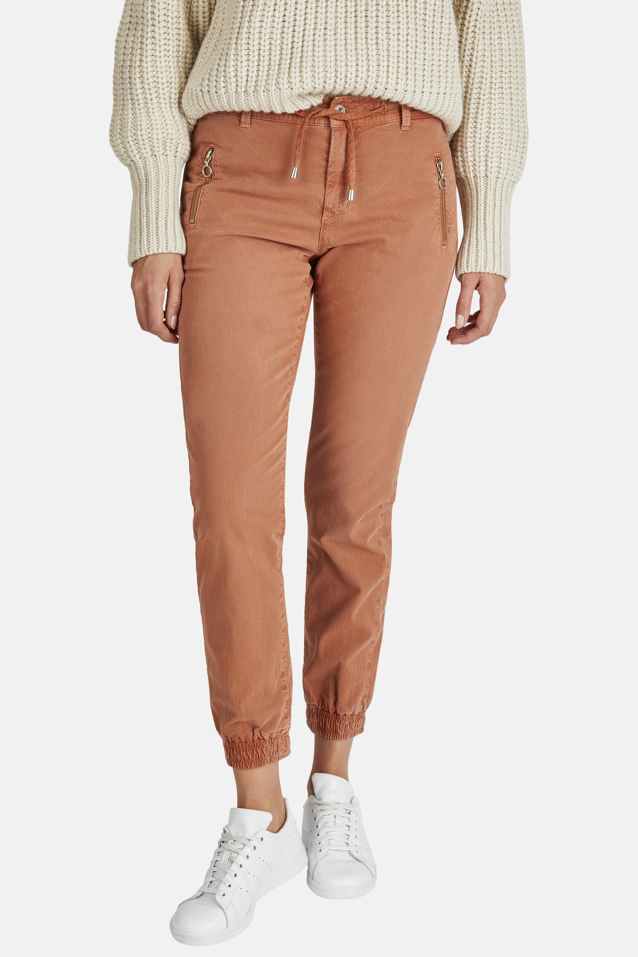 Frauen Große Größen Angels Hose 'Louisa' in Rostbraun - MM18057 Frauen Große Größen Angels Hose 'Louisa' in Rostbraun - MM18057
