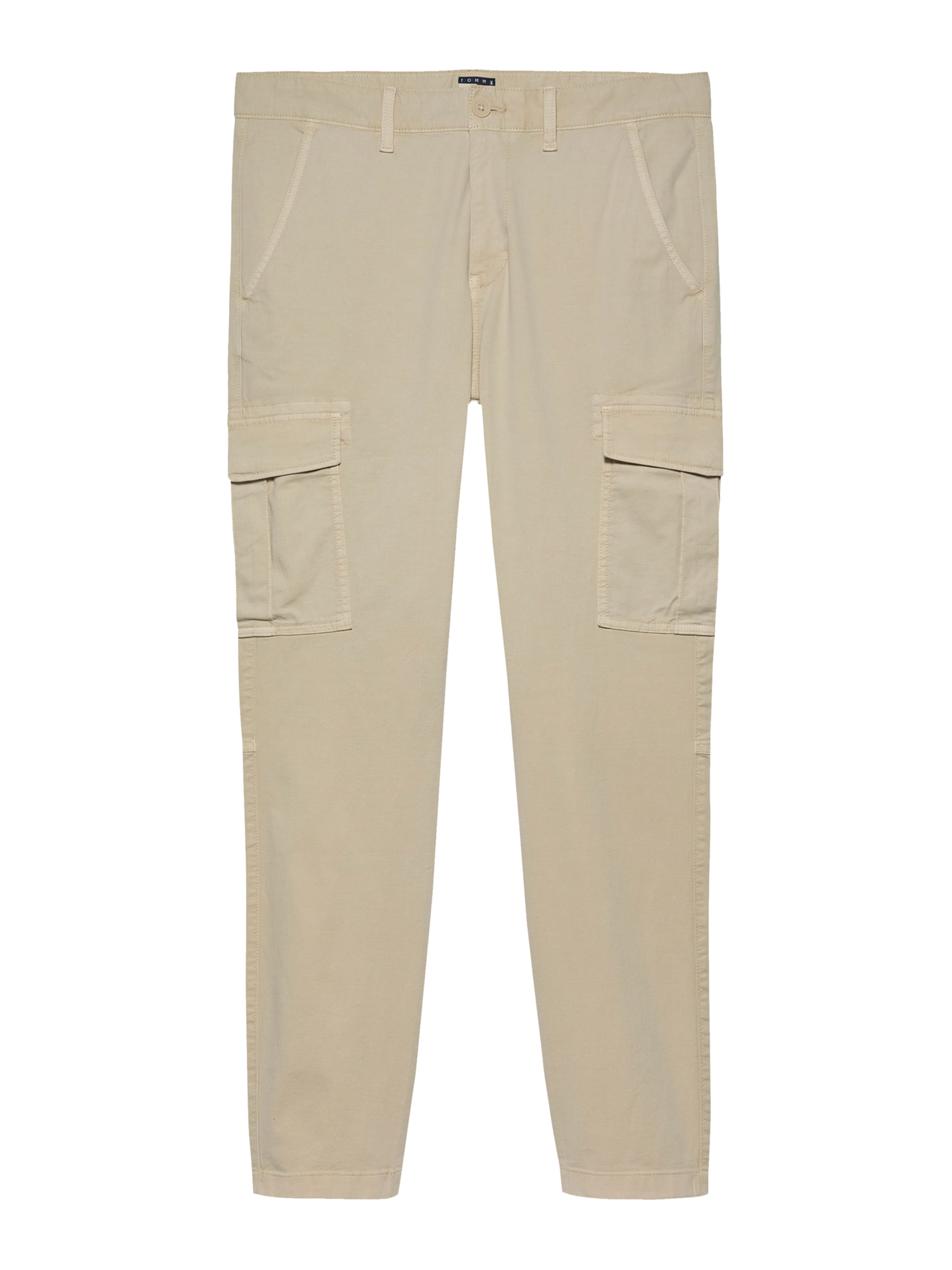 Tommy Jeans Slimfit Cargobukser 'Austin' i beige: forside