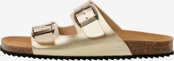 MANGO TEEN Sandals 'Aleg' in Gold: front