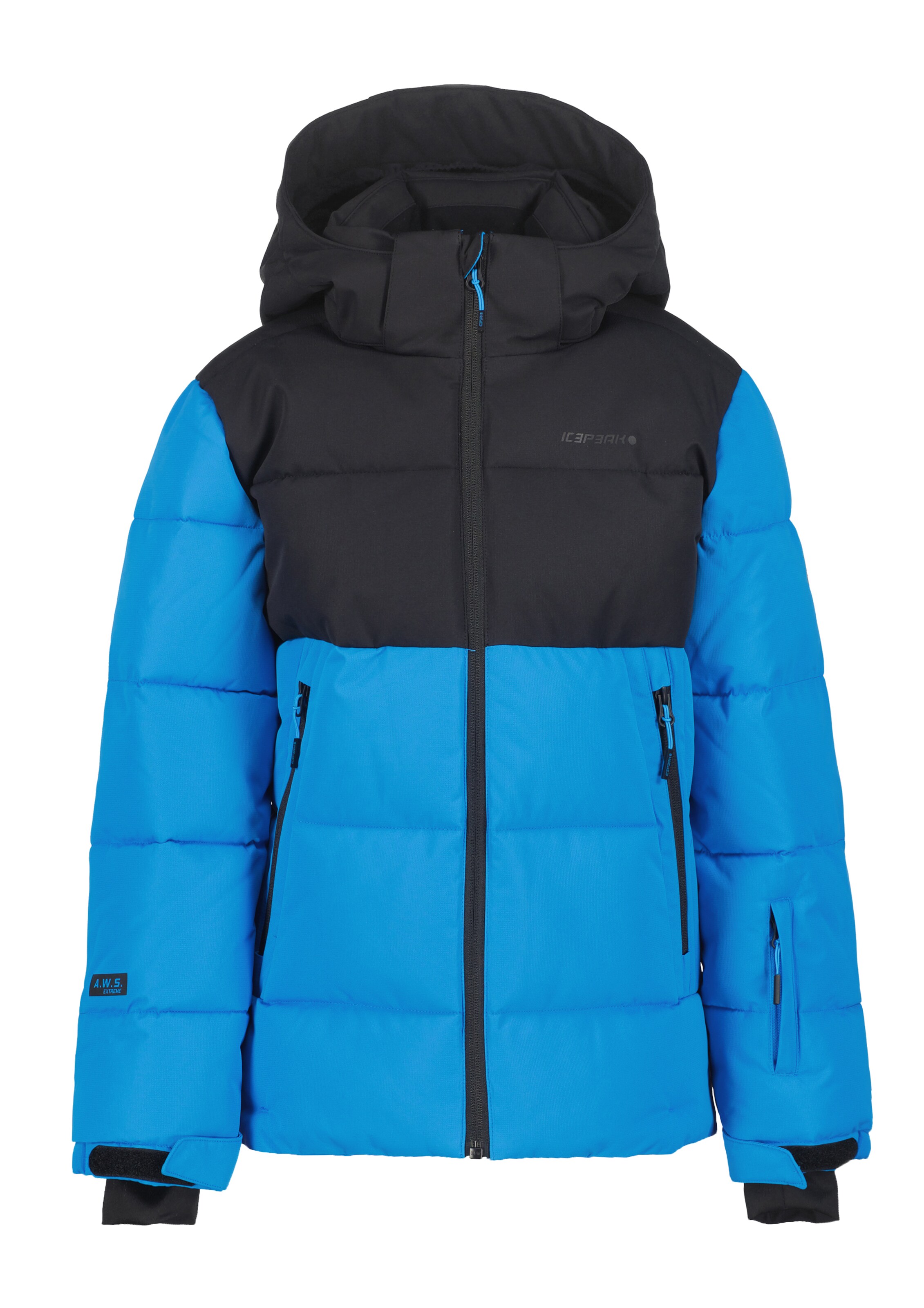ICEPEAK Athletic Jacket 'LOUIN' in Blue: front