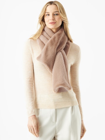 CODELLO Scarf in Beige: front