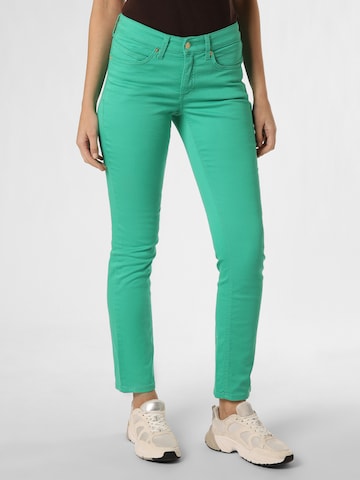 MAC Slim fit Jeans 'Angela' in Green: front