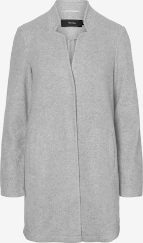 VERO MODA Between-Seasons Coat 'Katrine' in Grey: front