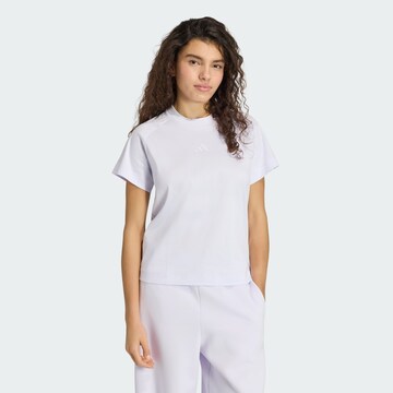 ADIDAS SPORTSWEAR - Camiseta funcional 'Soft  Luxus' en blanco: frente