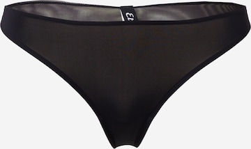 ETAM Thong 'PURE' in Black: front