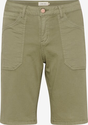 Cream Pants 'Ann' in Green: front