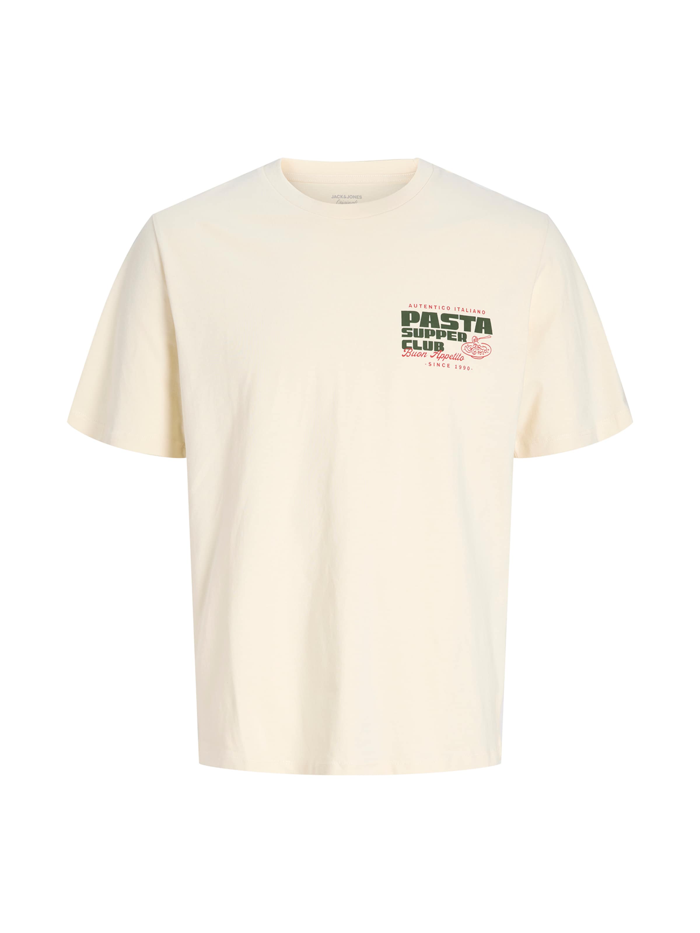 JACK & JONES - Camiseta 'JORSUMMER' en blanco: frente