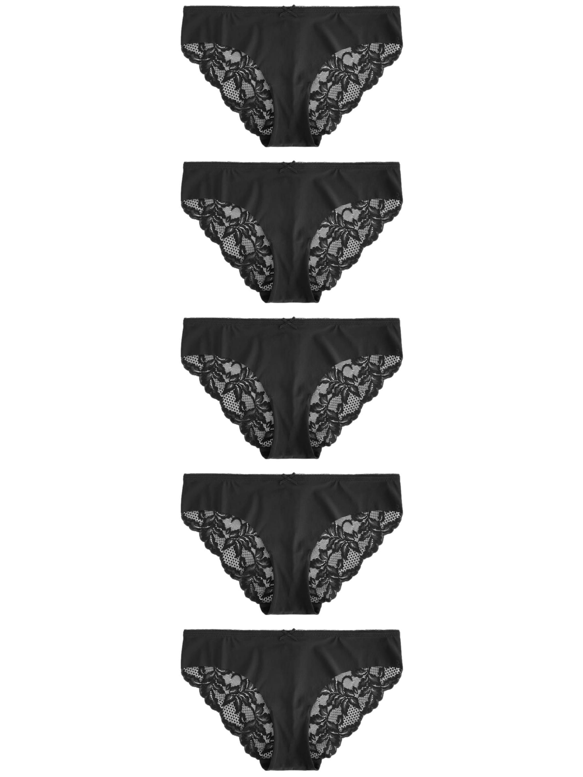 Next Panty in Black: front