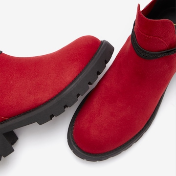 LASCANA Chelsea Boots in Rot