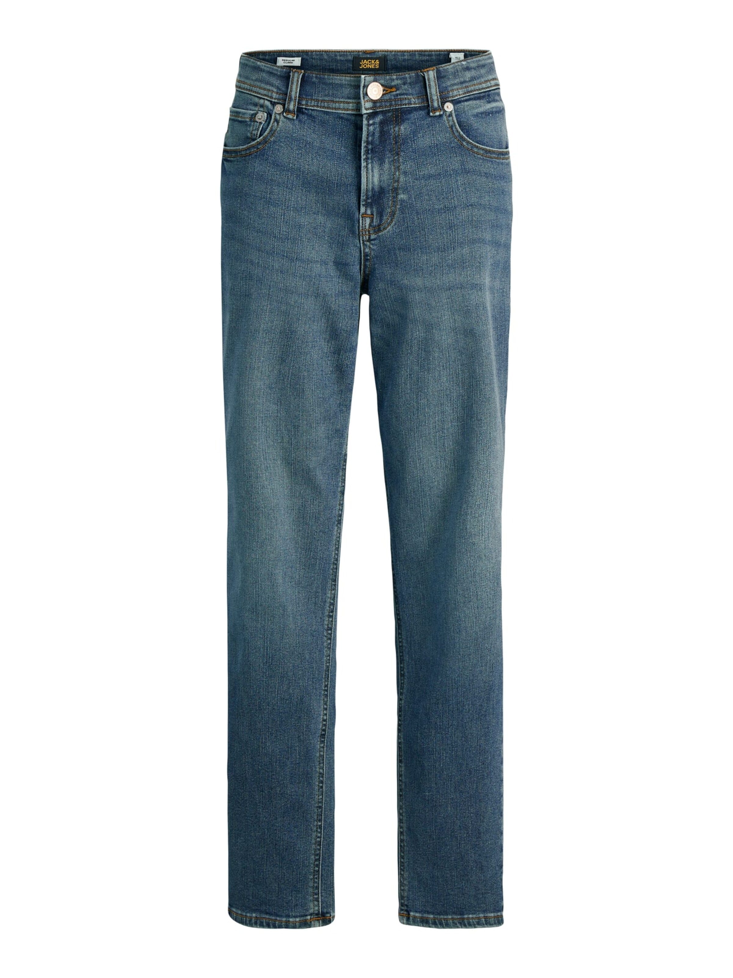 JACK & JONES Baggy Jeans 'Clark' in Blue: front