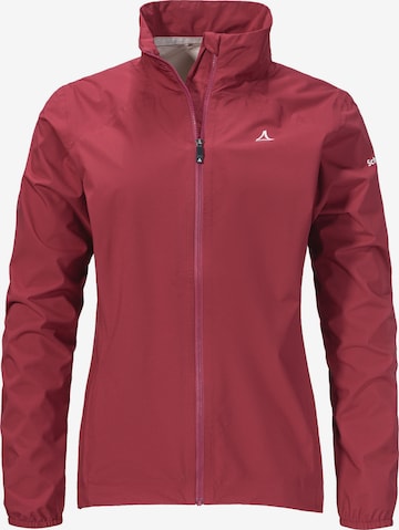 Veste outdoor ' Bike Jacket Style Lurbek WMS ' Schöffel en rouge : devant
