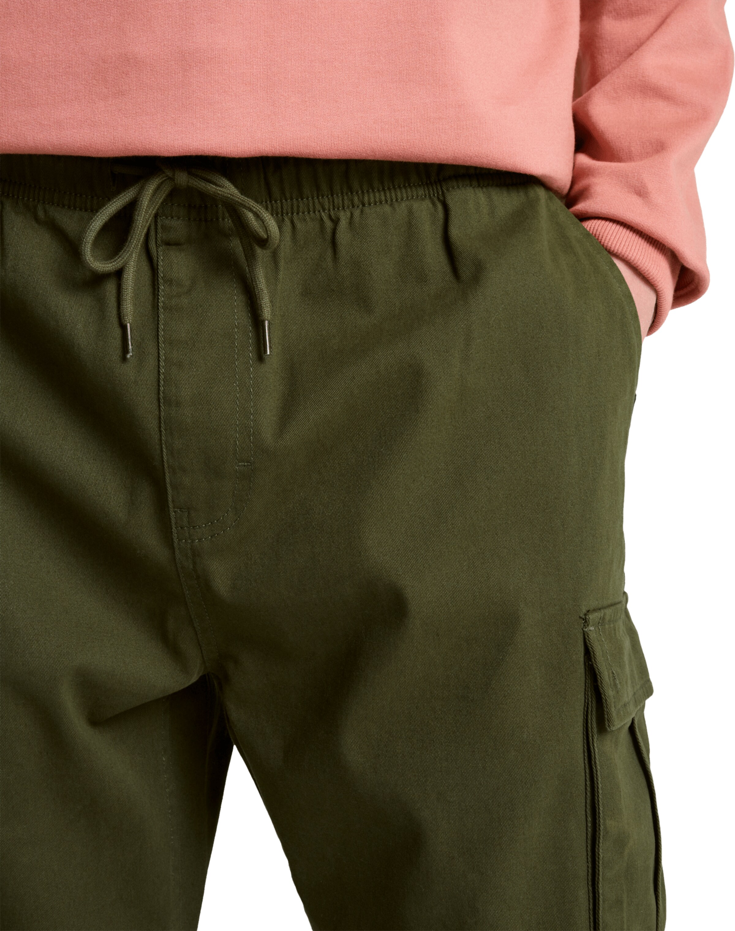 QUIKSILVER Regular Pants 'Taxer' in Green