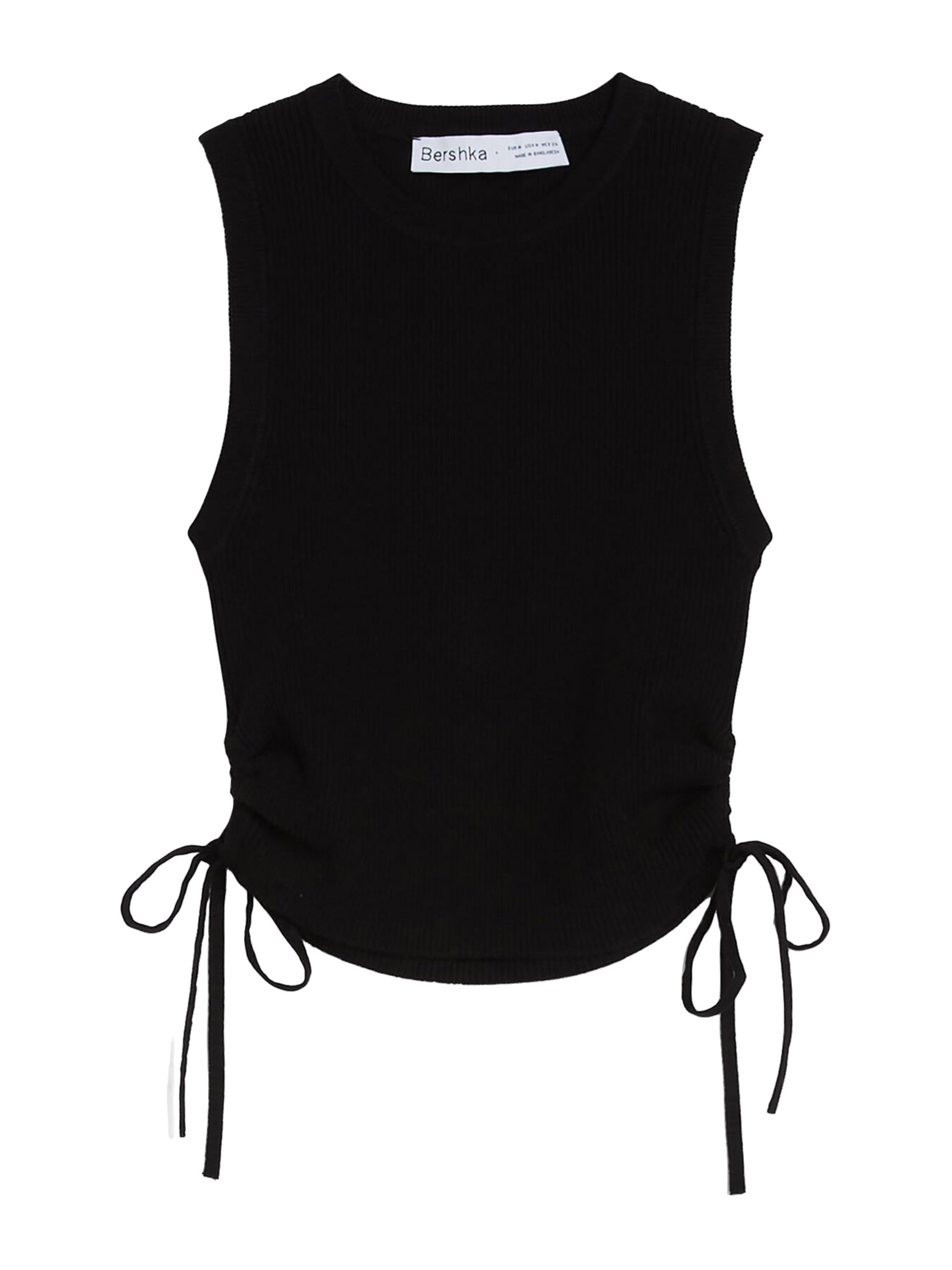 Bershka Sticktop i sort: forside