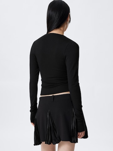 Maglietta 'Aline' di WEEKDAY in nero