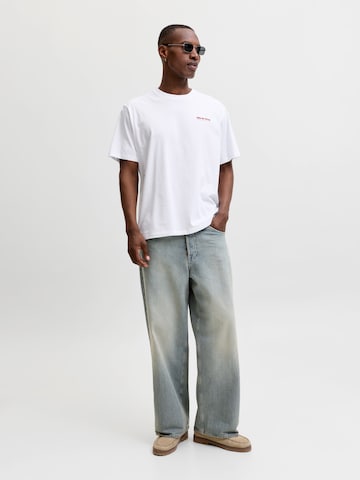 T-Shirt 'JJLEMON' JACK & JONES en blanc