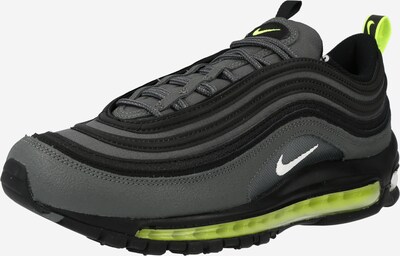 Nike Sportswear Matalavartiset tennarit 'AIR MAX 97' värissä sitruuna / tummanharmaa / musta / valkoinen, Tuotenäkymä