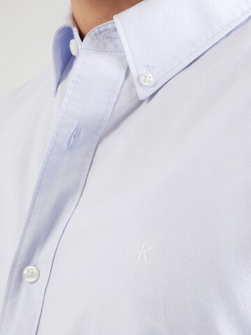 Regular fit Cămașă 'CLASSIC' de la Calvin Klein Jeans pe albastru