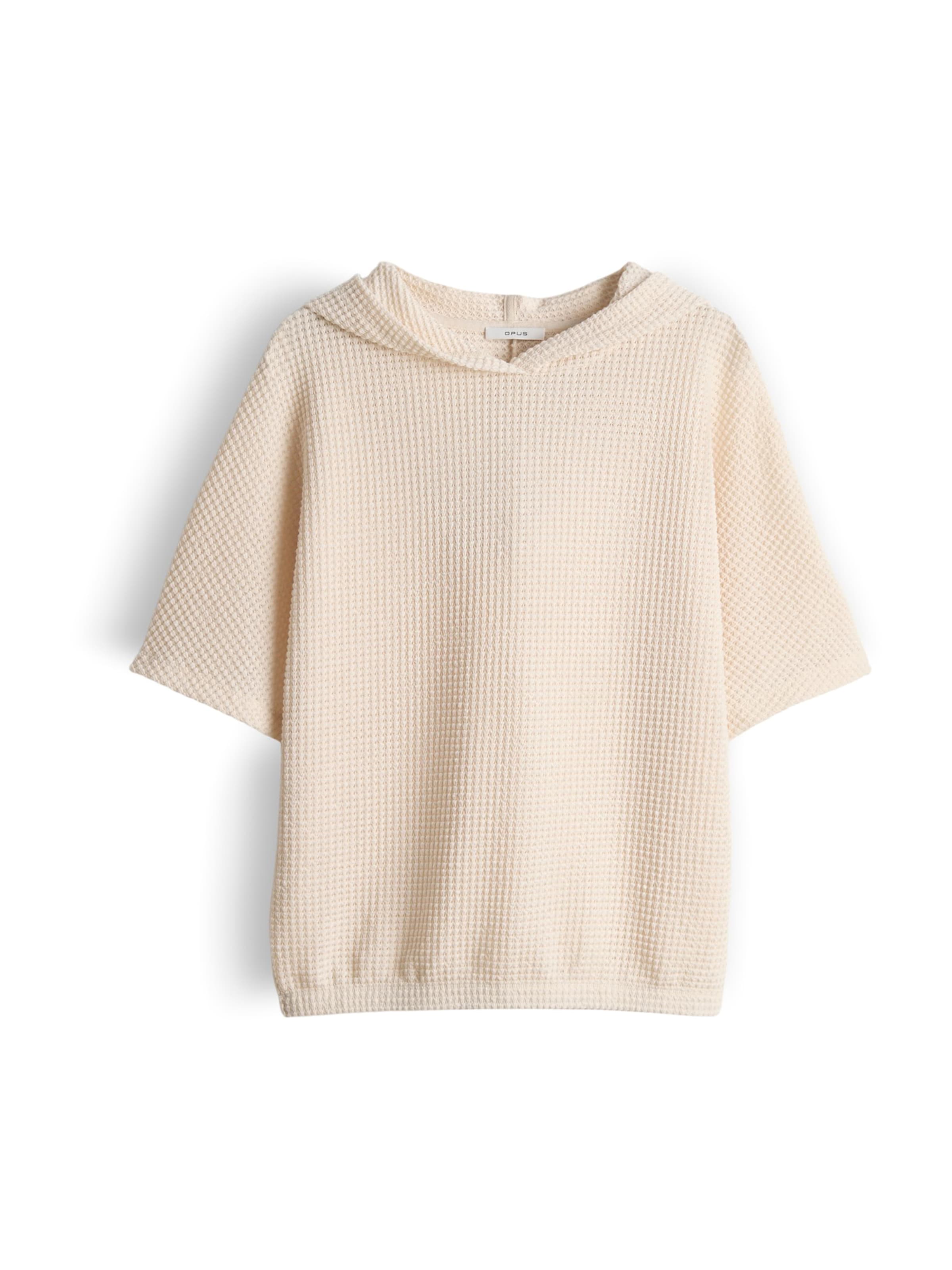 OPUS Μπλούζα φούτερ 'Gikaria' σε μπεζ: μπροστά