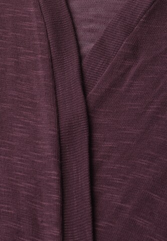 STREET ONE Knit Cardigan in Red