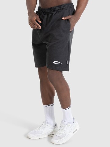 Regular Pantalon de sport 'Nate' Smilodox en noir