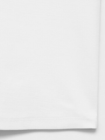 Tricou 'CONTI' de la MANGO pe alb