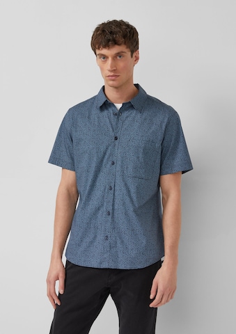 Coupe slim Chemise s.Oliver en bleu