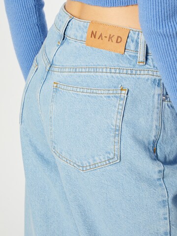 NA-KD Loose fit Jeans in Blue