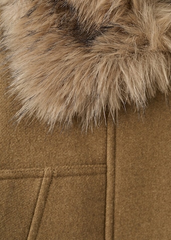 MANGO Between-Season Jacket 'Bird' in Brown