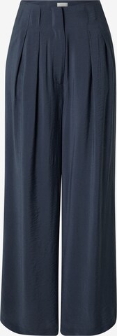 Wide leg Pantaloni con pieghe 'Chadia' di LeGer by Lena Gercke in blu: frontale