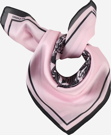 Foulard Juicy Couture en rose : devant