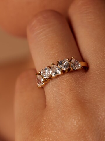 Lucardi Ring in Gold