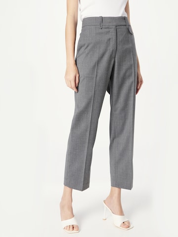 Regular Pantalon à plis 'Coppola' Lovechild 1979 en gris : devant