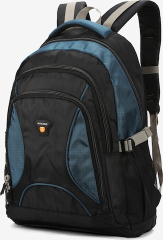Aoking Backpack in Blue: front