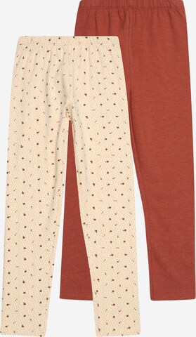 MINYMO Skinny Leggings in Beige: front