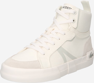 LACOSTE High-top trainers in White: front