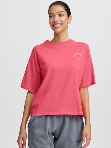 T-shirt 'Simona' The Jogg Concept en rose : devant