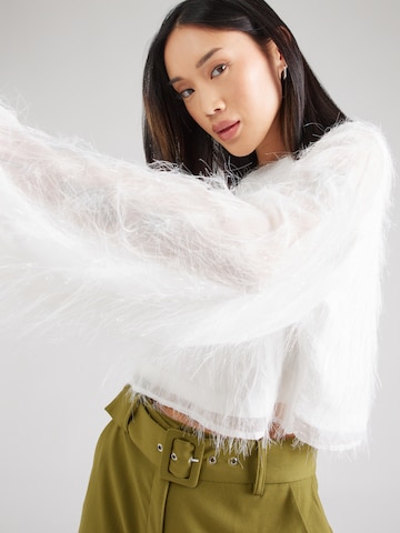 VILA Blouse 'FEATHER' in White