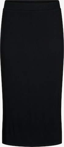 Zizzi Spódnica 'VCarly' w kolorze czarny: przód