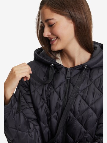 Cartoon Winter Jacket in Black