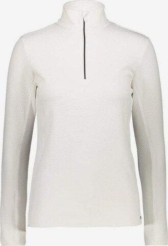 CMP Athletic Sweatshirt ' SWEAT ' in White: front