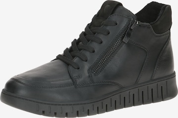 CAPRICE Sneaker low 'Fina' i sort: forside