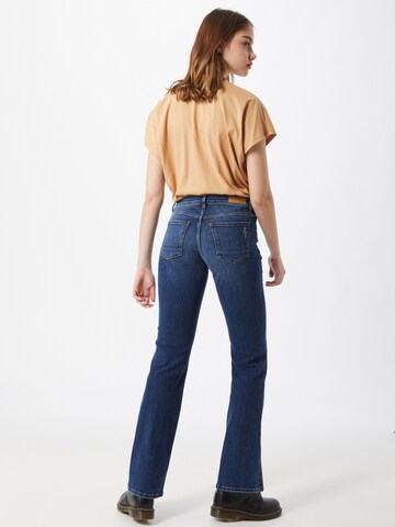 ESPRIT Bootcut Jeans i blå