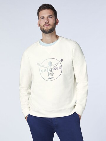 CHIEMSEE Regular fit Athletic Sweatshirt in Beige: front