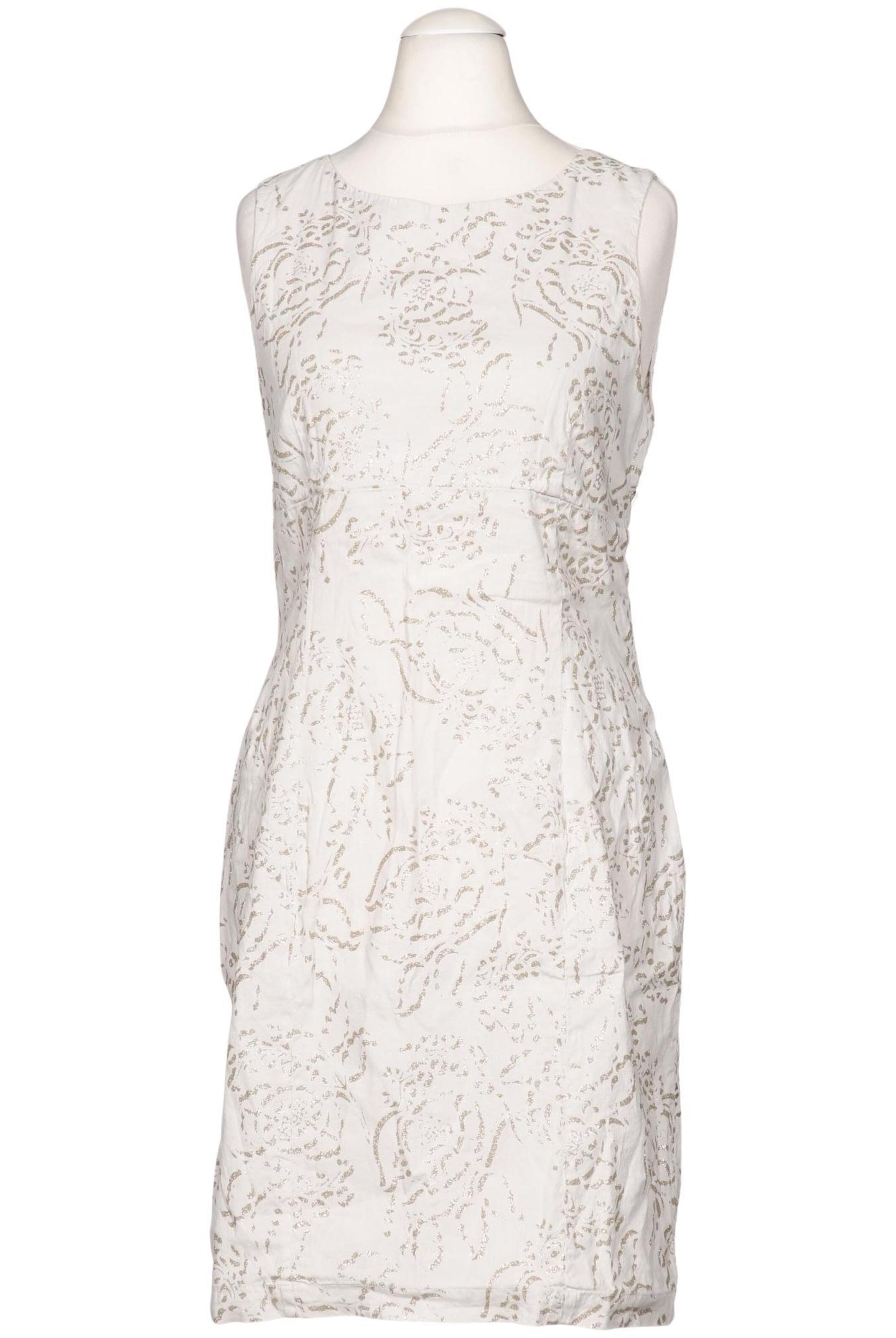 120% Lino Kleid M in Weiß: Vorderseite