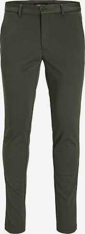 JACK & JONES Regular Chino Pants in Green: front