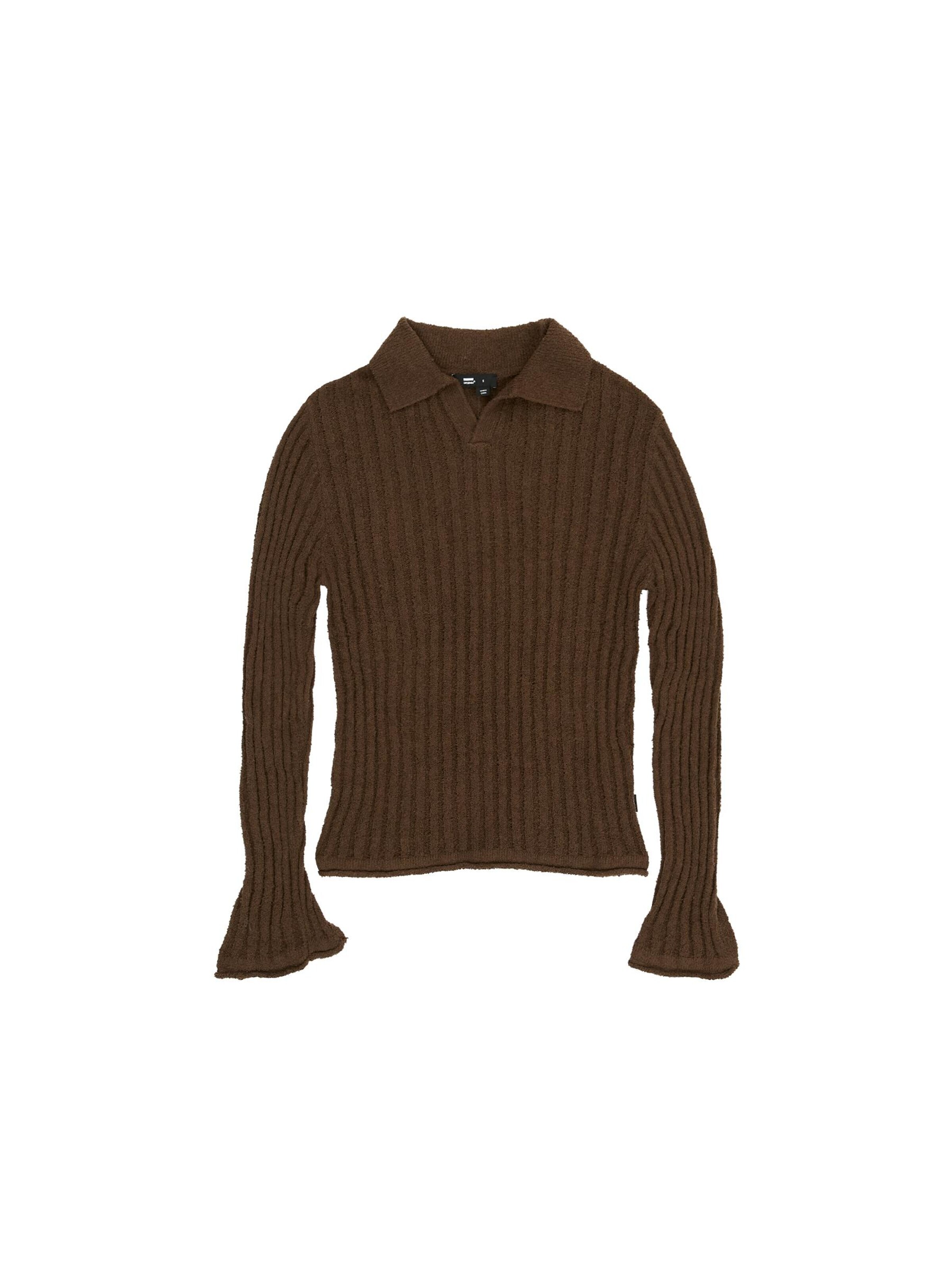 Dr. Denim Top 'Drdenimaiya Sweater' in Brown: front
