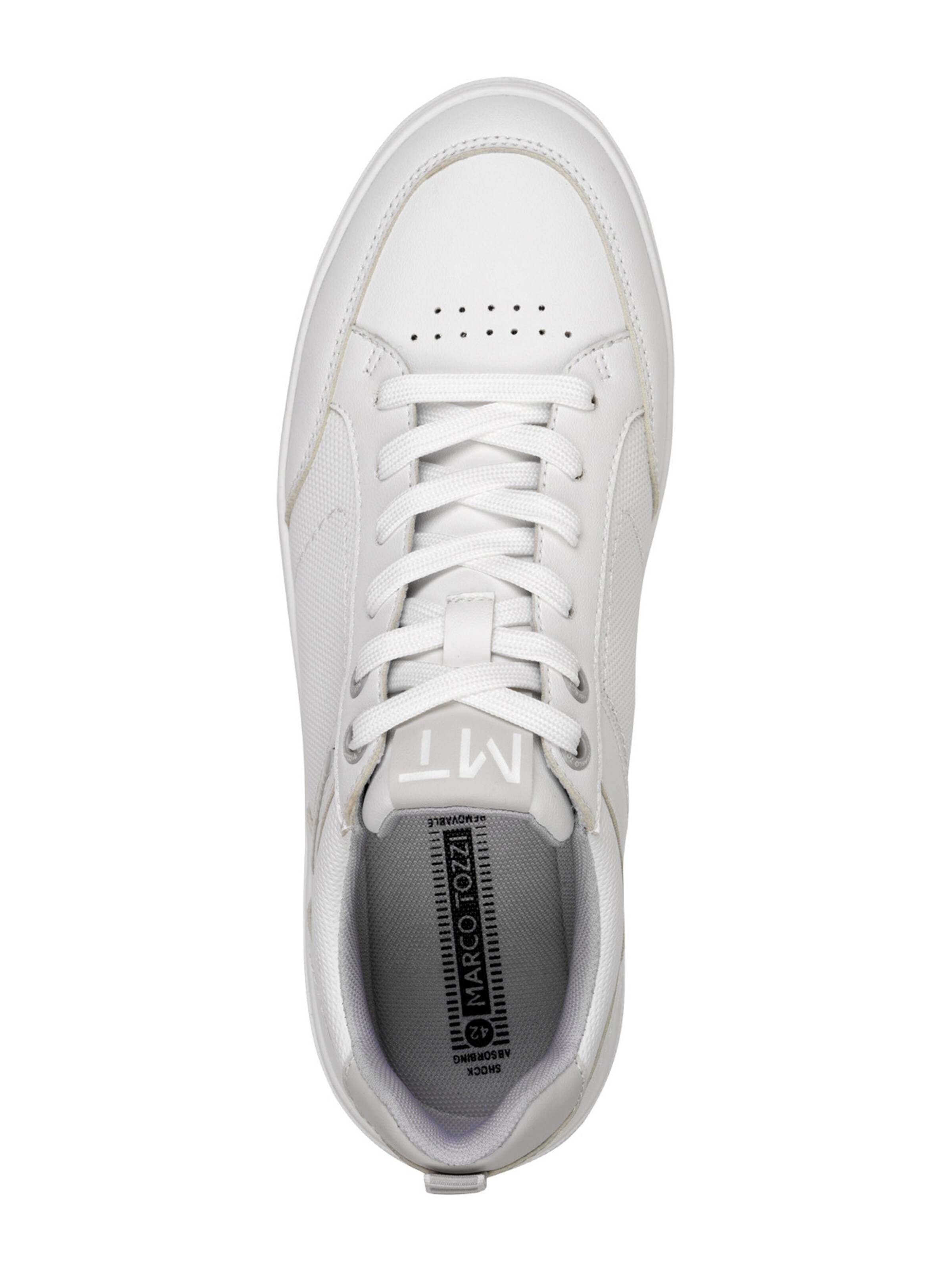 MARCO TOZZI Σνίκερ χαμηλό σε λευκό